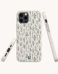 Green Wild Flowers Eco-Friendly Phone Case