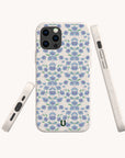 Blue Ditsy Flowers Eco-Friendly Biodegradable Phone Case