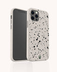 Black Terrazzo Eco-Friendly Phone Case