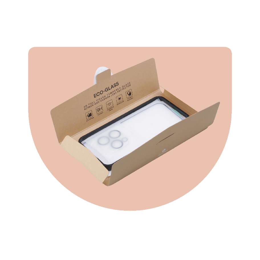 Eco friendly phone screen and lens protector