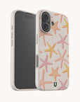 Compostable eco phone case for iPhone 14 Pro in soft neutral tone, plastic-free and sustainable.