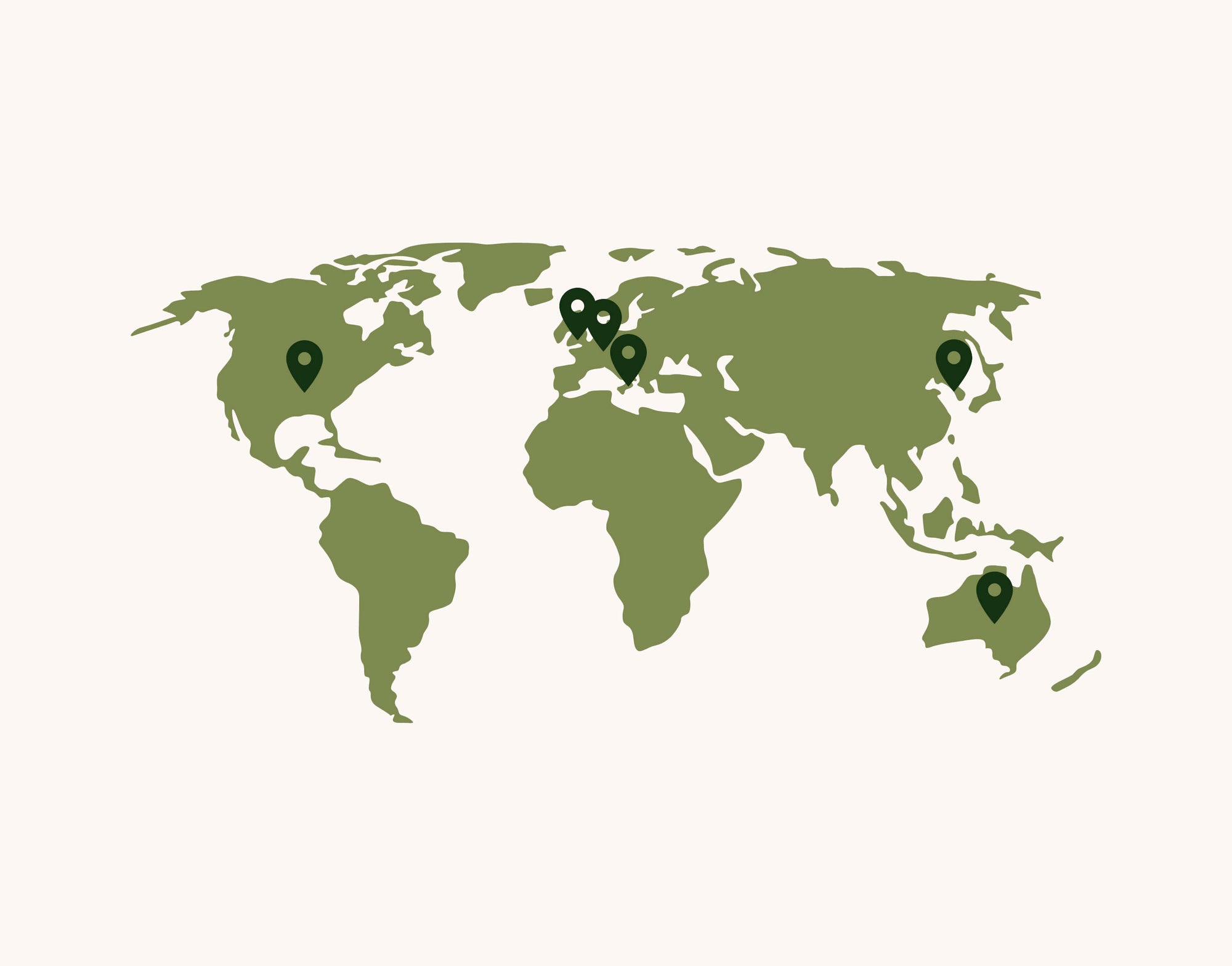 Casulo's local production centres for sustainable and low carbon footprint.