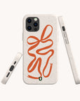 Red Bow Ribbon Eco-Friendly Phone Case
