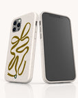 Green Bow Ribbon Eco-Friendly Phone Case