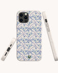 Blue Flowers and Bow Ribbons Eco-Friendly Biodegradable Phone Case