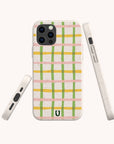 Pastel Checker Biodegradable Eco-Friendly Phone Case