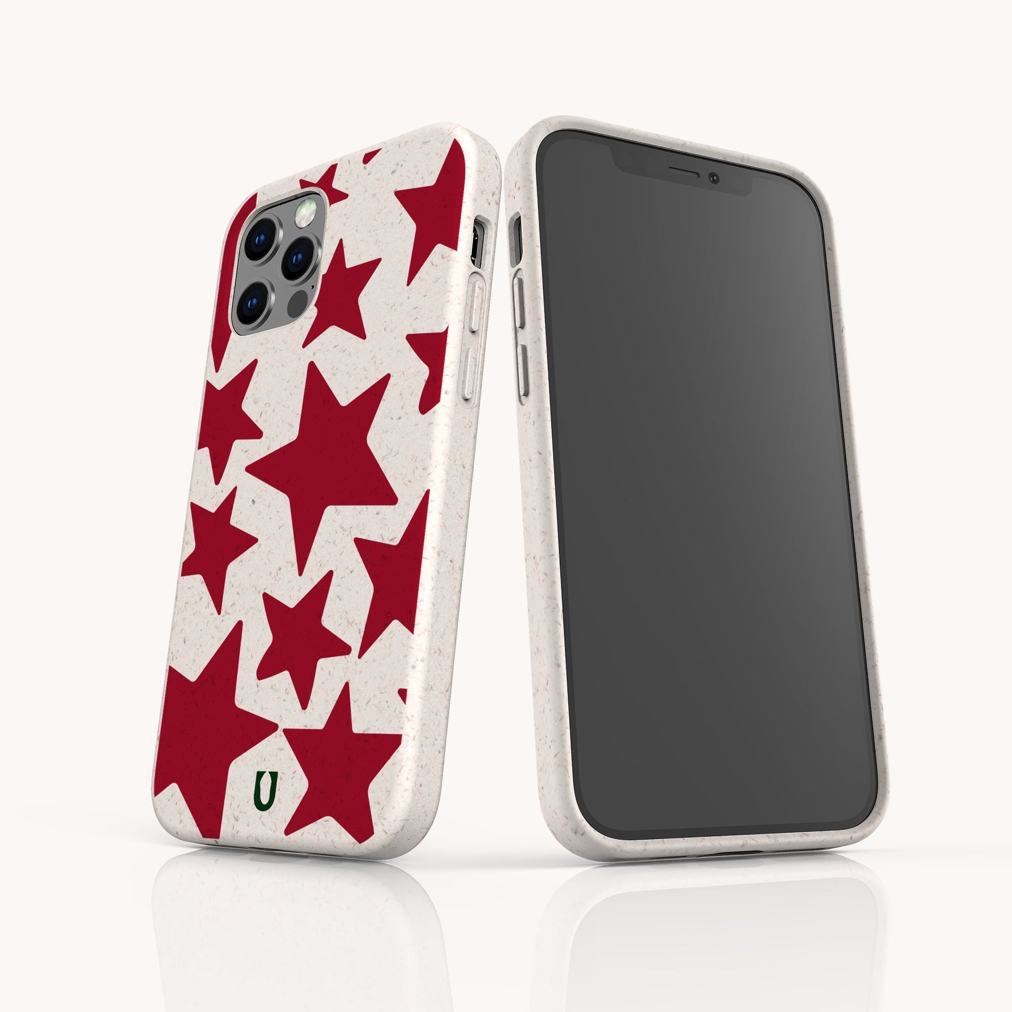 Burgundy Stars Eco-Friendly Biodegradable Phone Case Casulo Burgundy Stars Eco-Friendly Biodegradable Phone Case Casulo