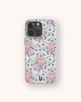 Pink and Blue Coquette Flowers Eco-Friendly Biodegradable Phone Case