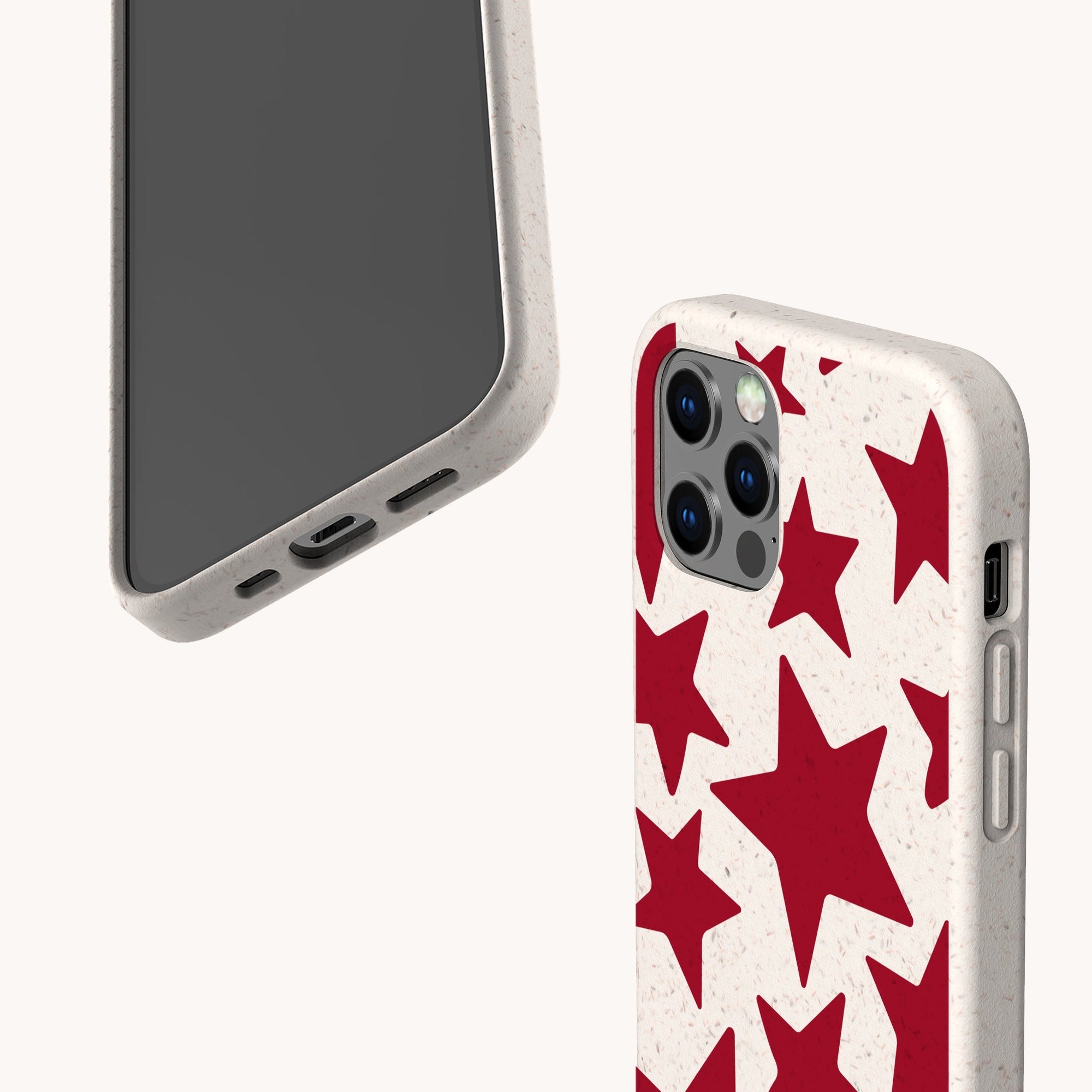 Burgundy Stars Eco-Friendly Biodegradable Phone Case Burgundy Stars Eco-Friendly Biodegradable Phone Case